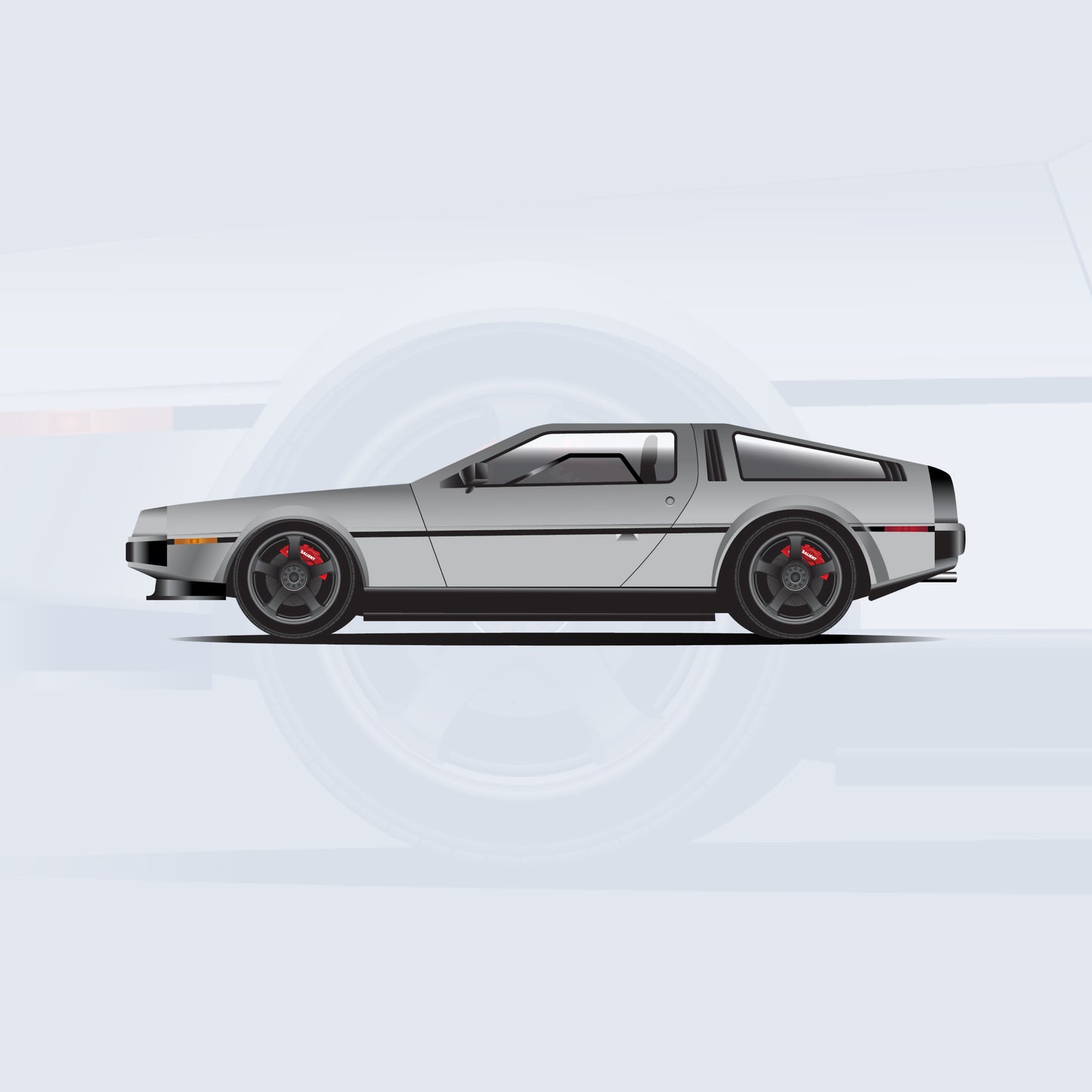DELOREAN TEMPLATE