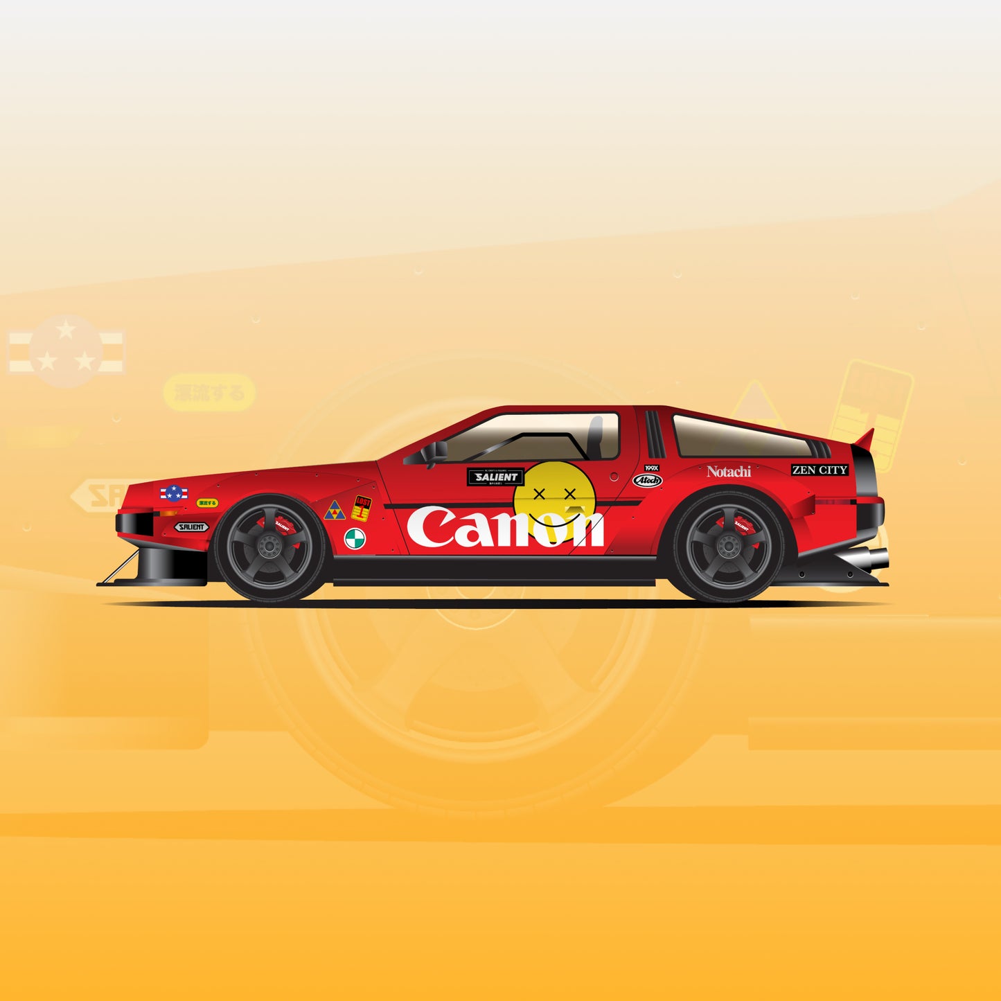 DELOREAN TEMPLATE