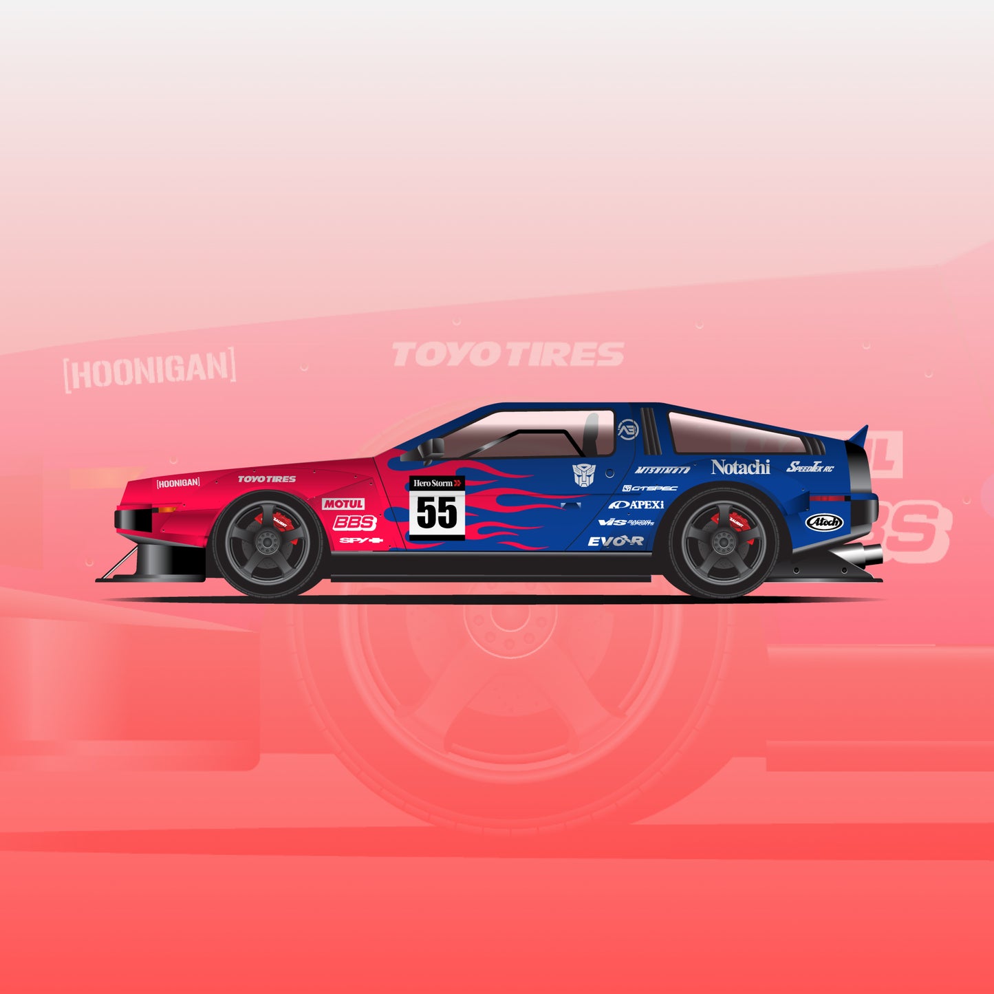 DELOREAN TEMPLATE