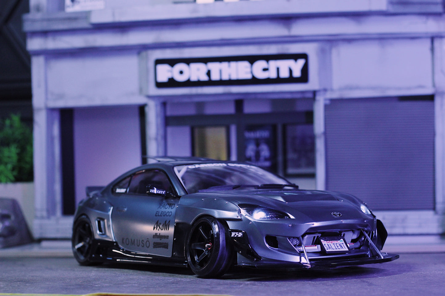 GNMTL GR86 RC Drift Custom 1:10 Body