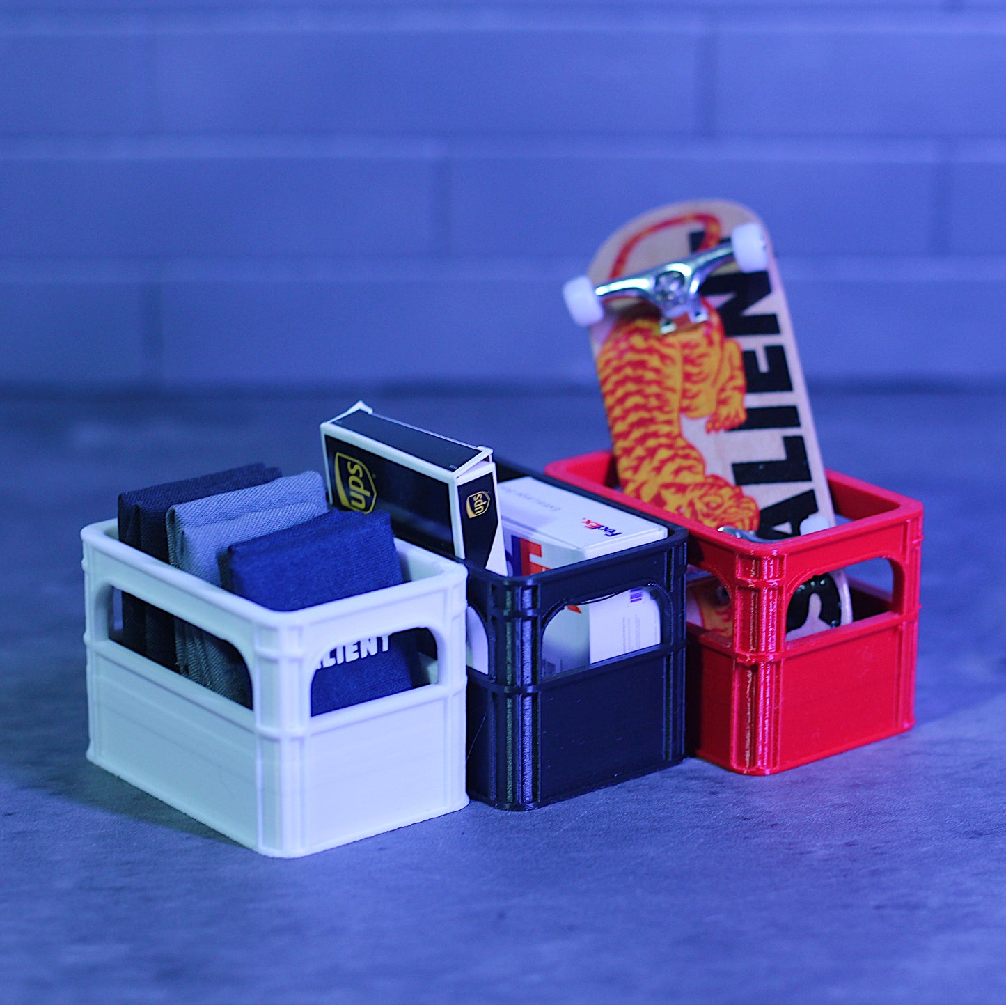1/12 SCALE JAPANESE MILK CRATES - STL FILE