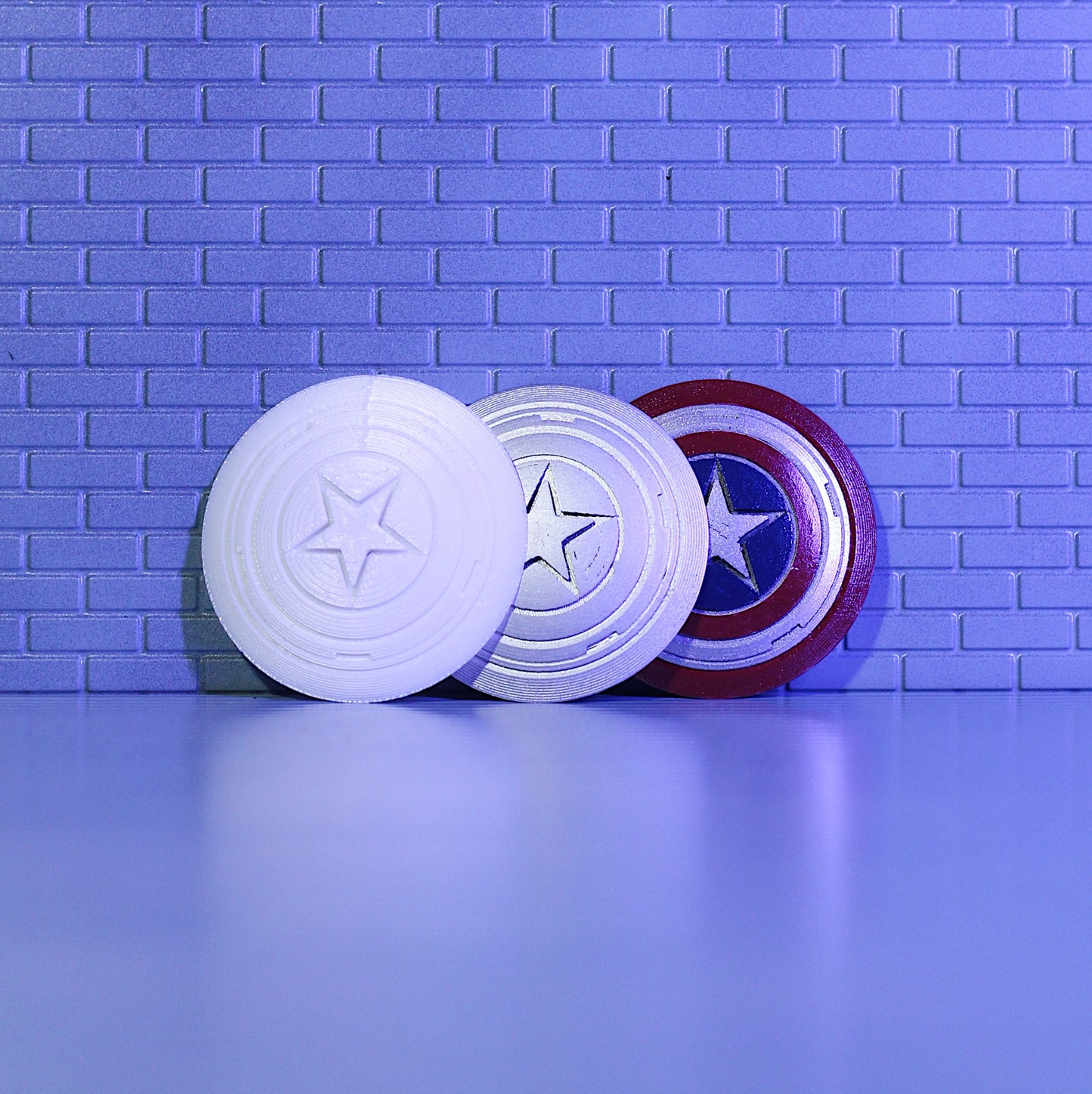 CAPTAIN AMERICA SHIELD 1/12 SCALE - STL FILE