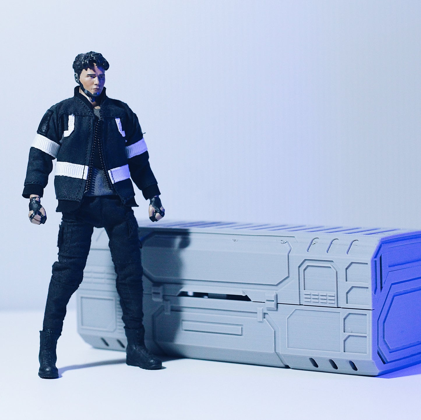 DESK DIO 1: 1/12 SCALE CONTAINER - STL FILE