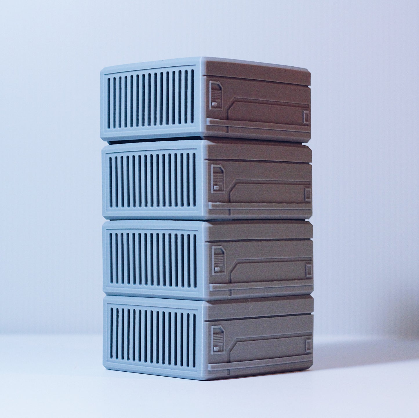 DESK DIO 4: 1/12 MODULAR BOXES - STL FILE
