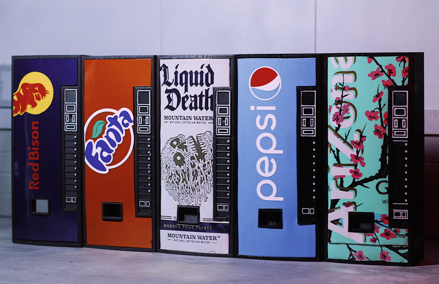 1/12 SCALE VENDING MACHINES - STL FILE