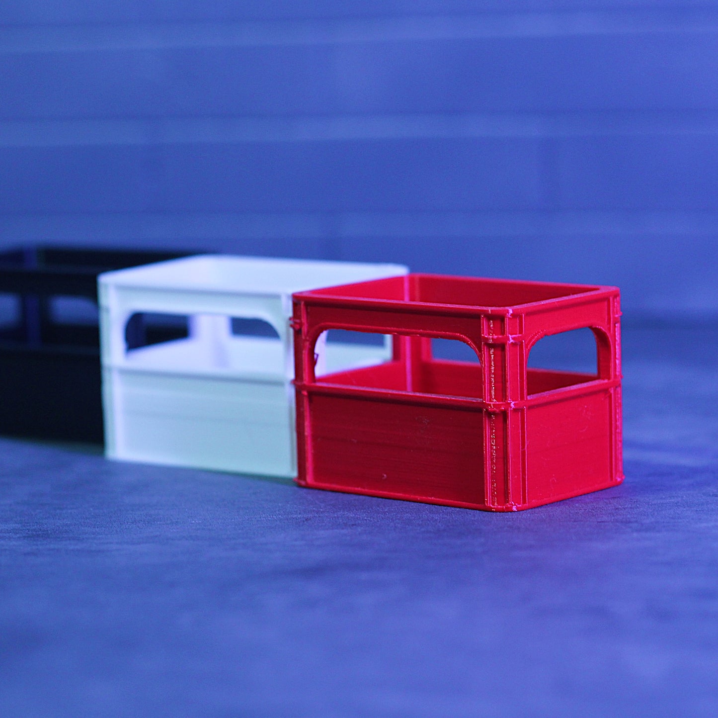 1/12 SCALE JAPANESE MILK CRATES - STL FILE