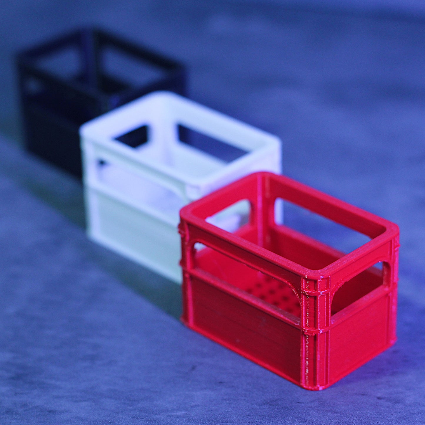 1/12 SCALE JAPANESE MILK CRATES - STL FILE