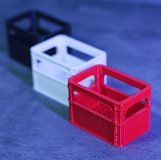 1/12 SCALE JAPANESE MILK CRATES - STL FILE