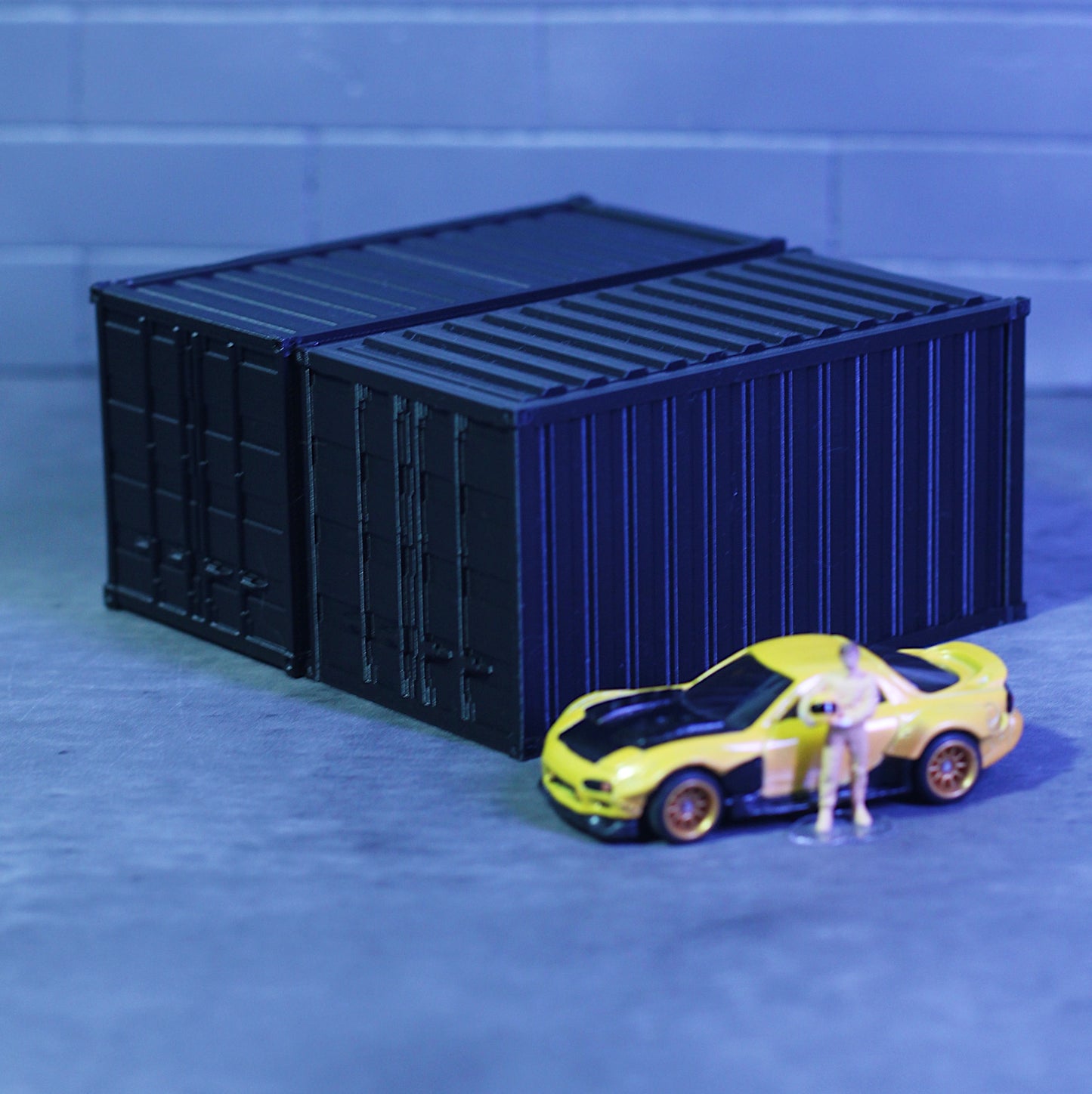1/64 SHIPPING CONTAINER HOME - STL FILE