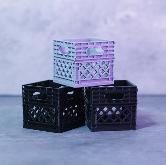 1/12 SCALE MILK CRATES - STL FILE